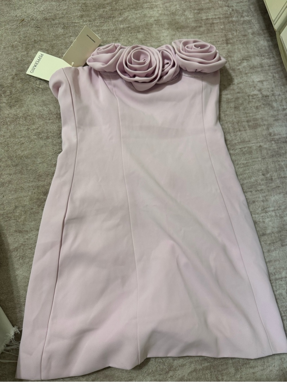 Peppermayo Patise strapless mini dress size 4 nwt - Picture 2 of 4
